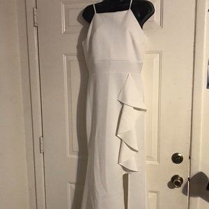 Ross: Sweet Storm JR white L formal dress. NWT